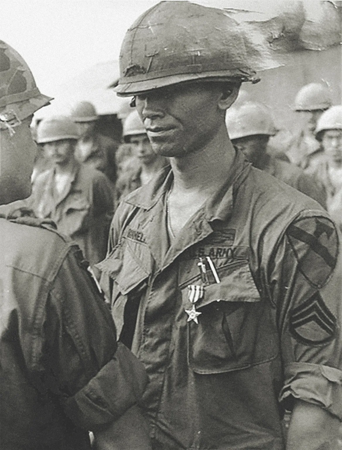 Silver Star ceremony, 1969