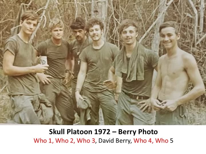 Skull Platoon, 1972 — Berry photo