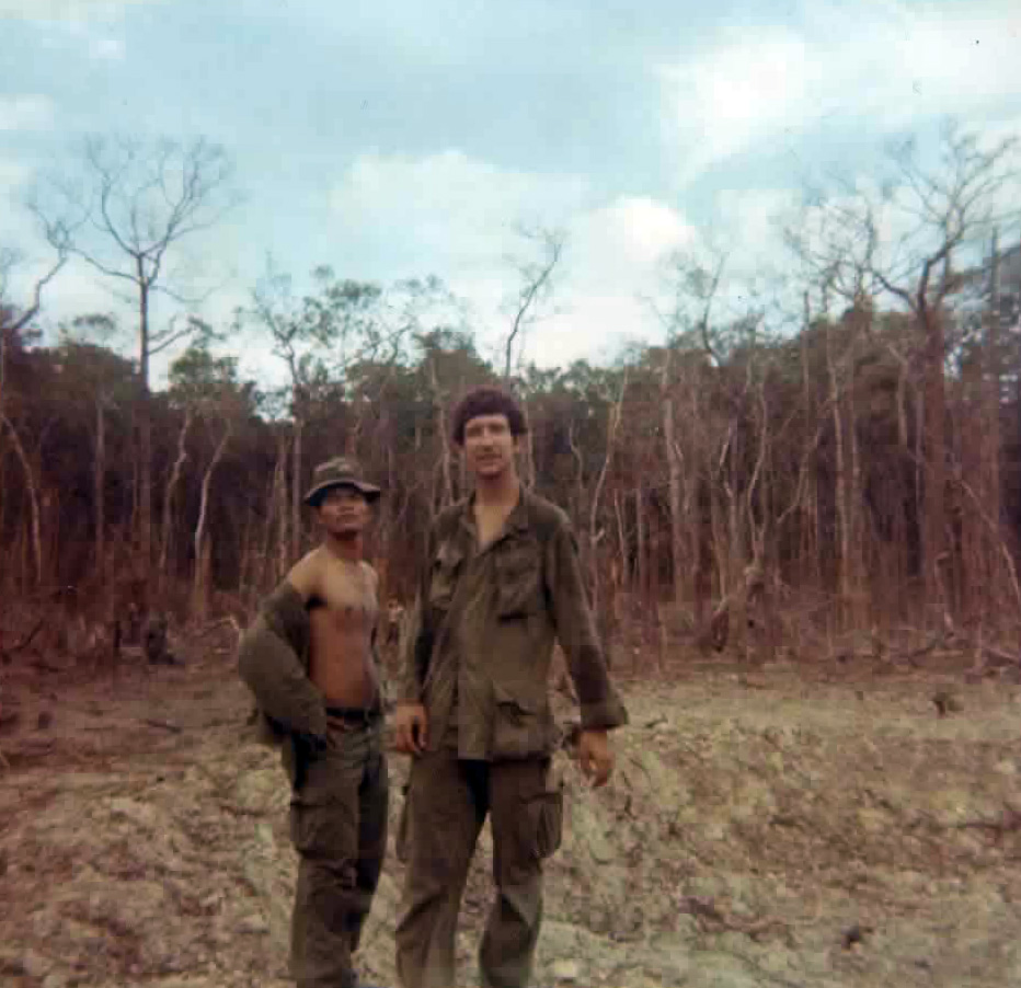 Larry Cate and Kit Carson scout