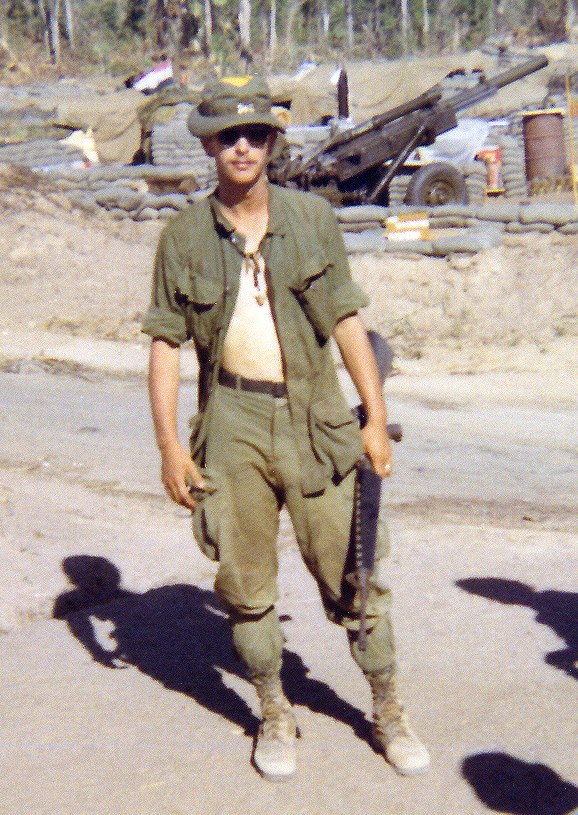 Kirk Davis at FSB Fontaine, 1971