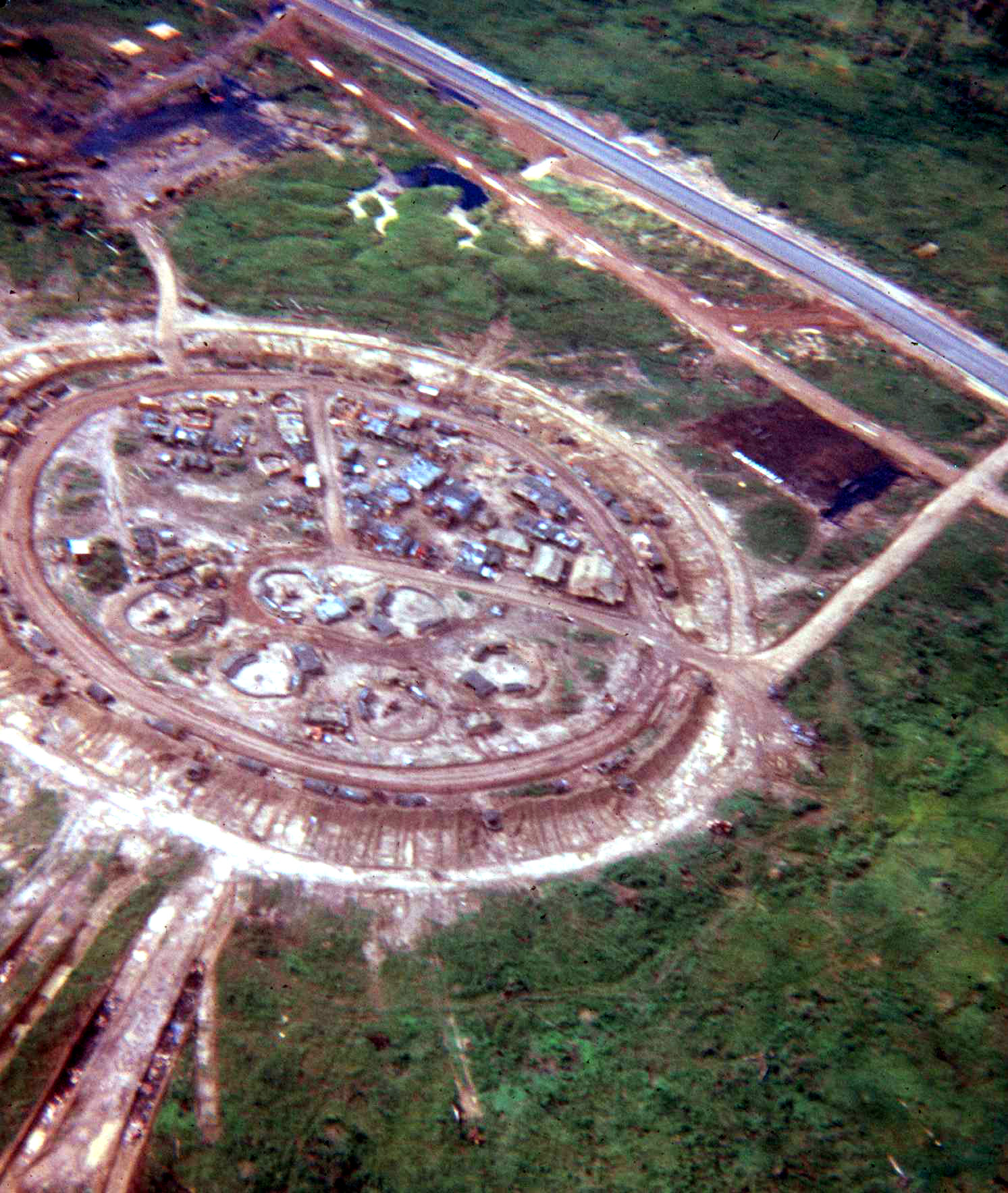 Annotated aerial of FSB Fanning