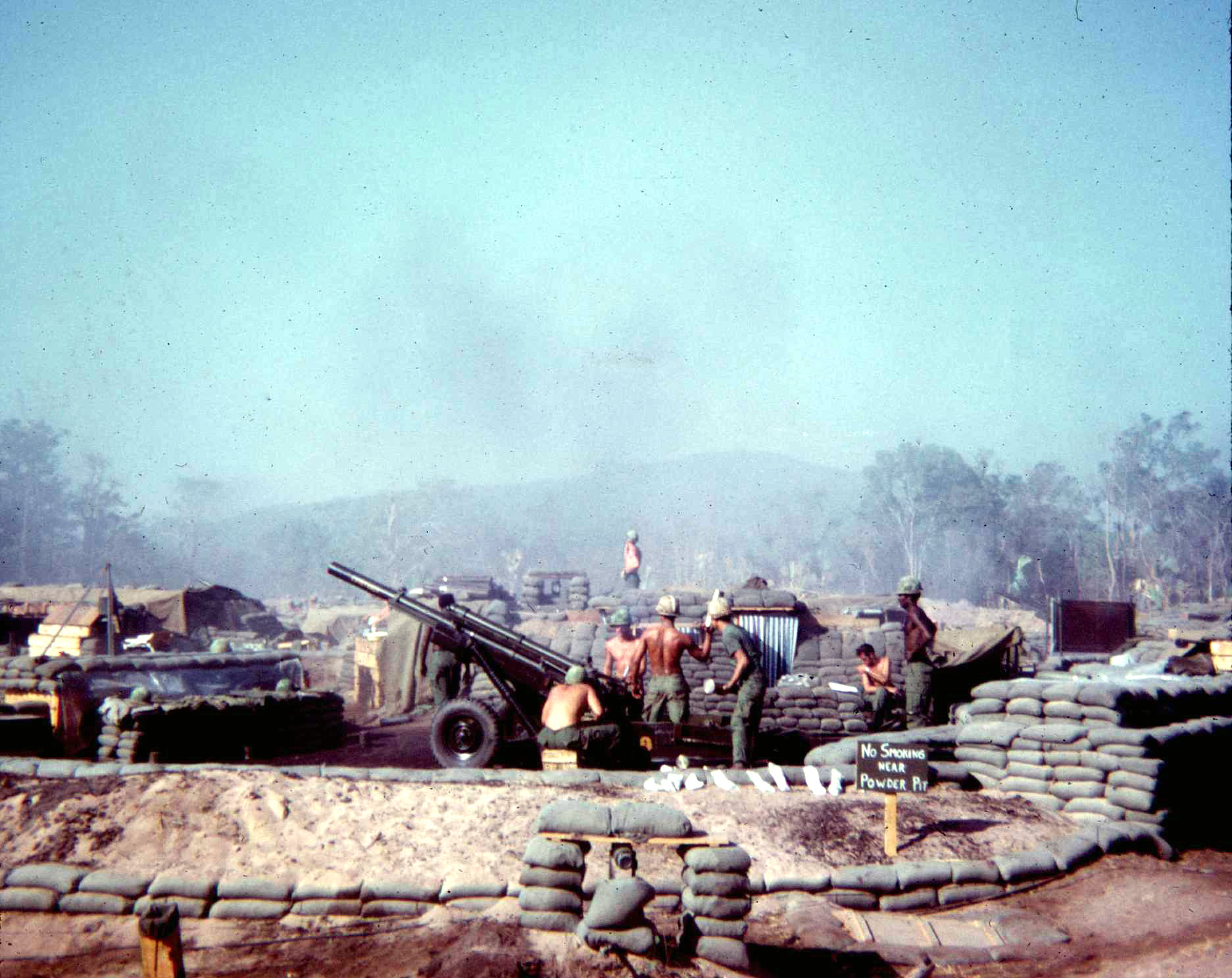 105mm howitzer, FSB Fontaine