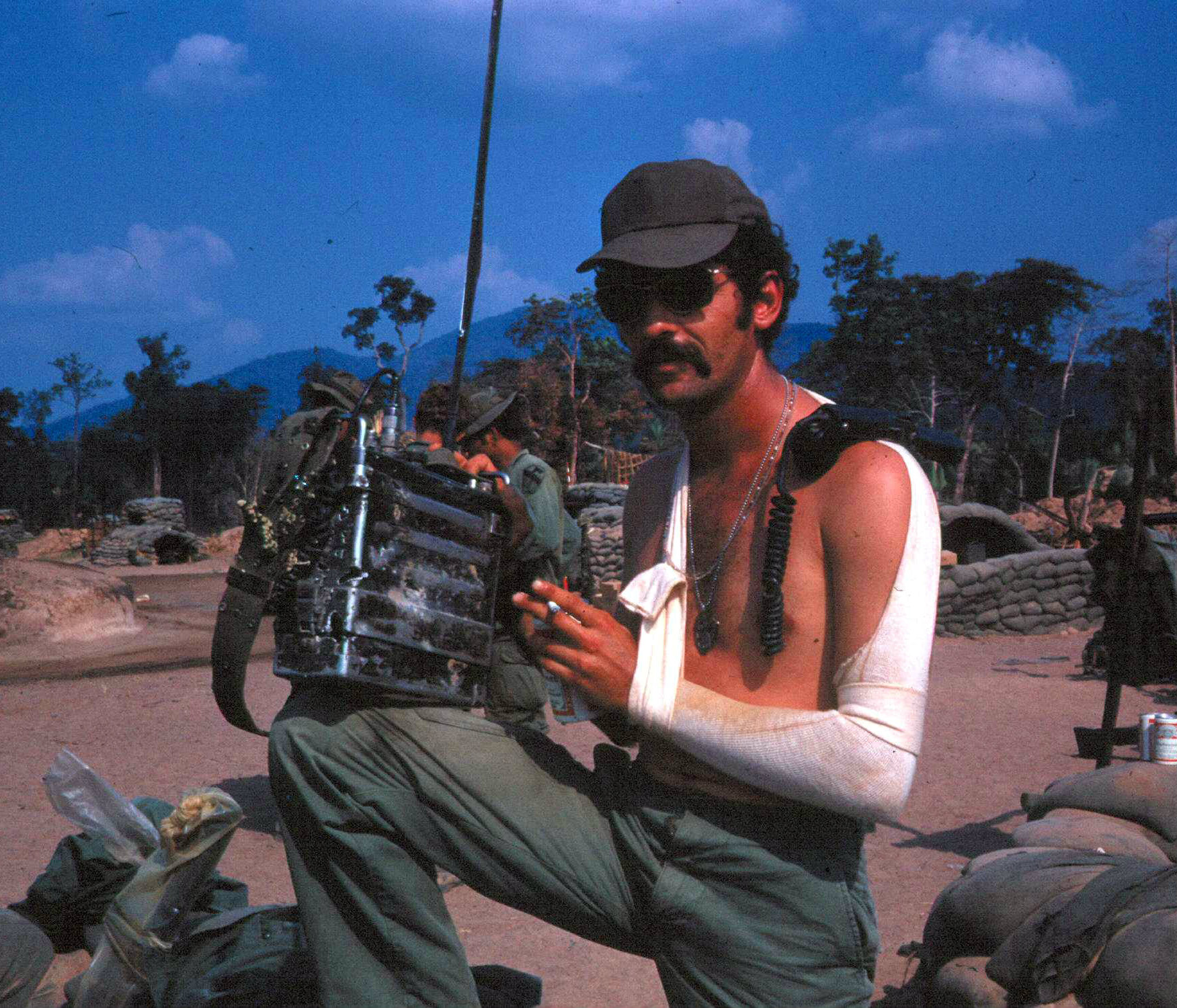 Bill Holtzclaw after the ambush
