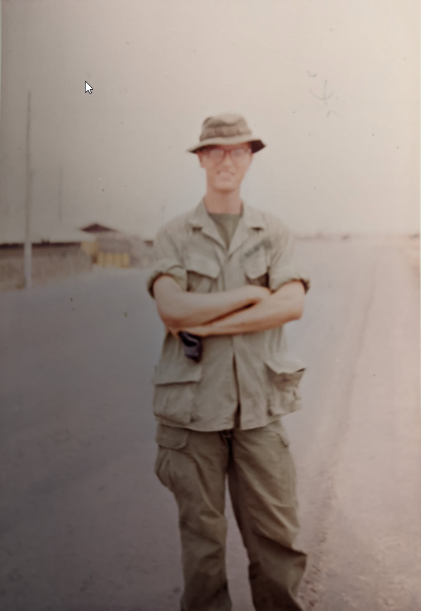 Gary Monteleone at an airstrip
