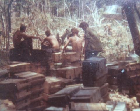 NVA cache — 'The City,' Cambodia, May 1970