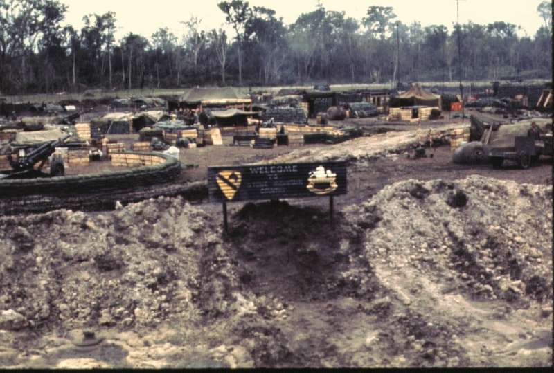 Overview of FSB Becky, with welcome sign