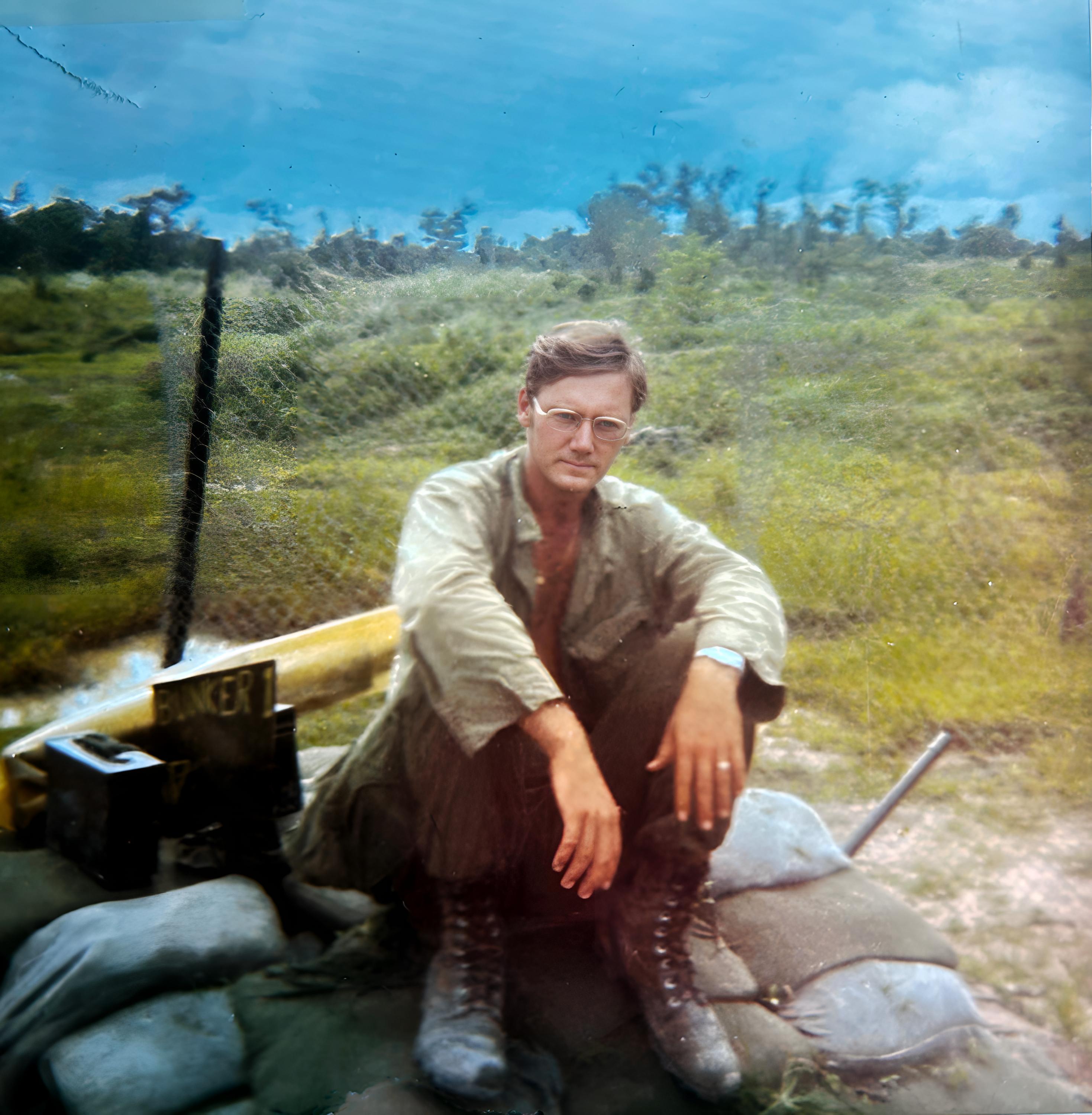 LT Val Romani on an FSB in late 1971.