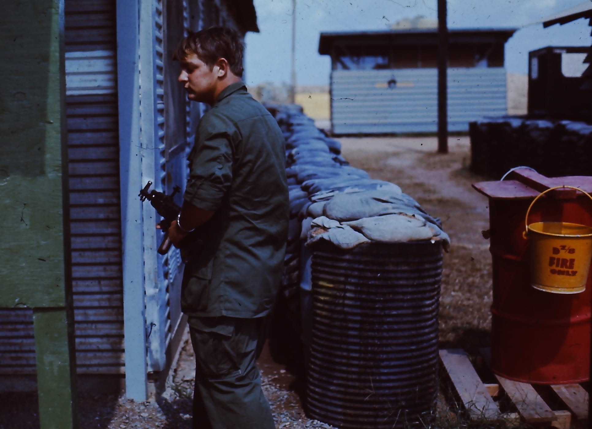 Frank Henson, Bien Hoa, April 1972