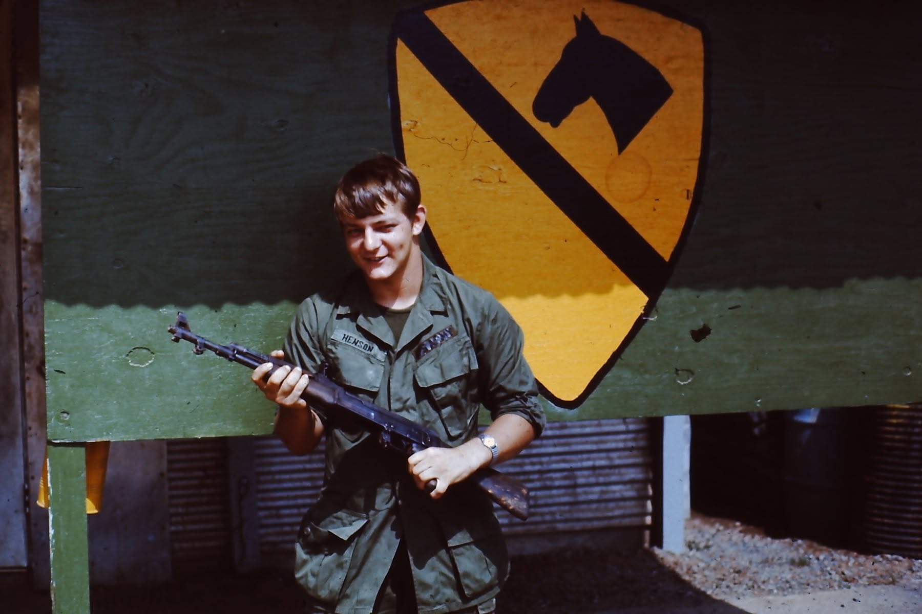 Frank Henson, Bien Hoa, April 1972
