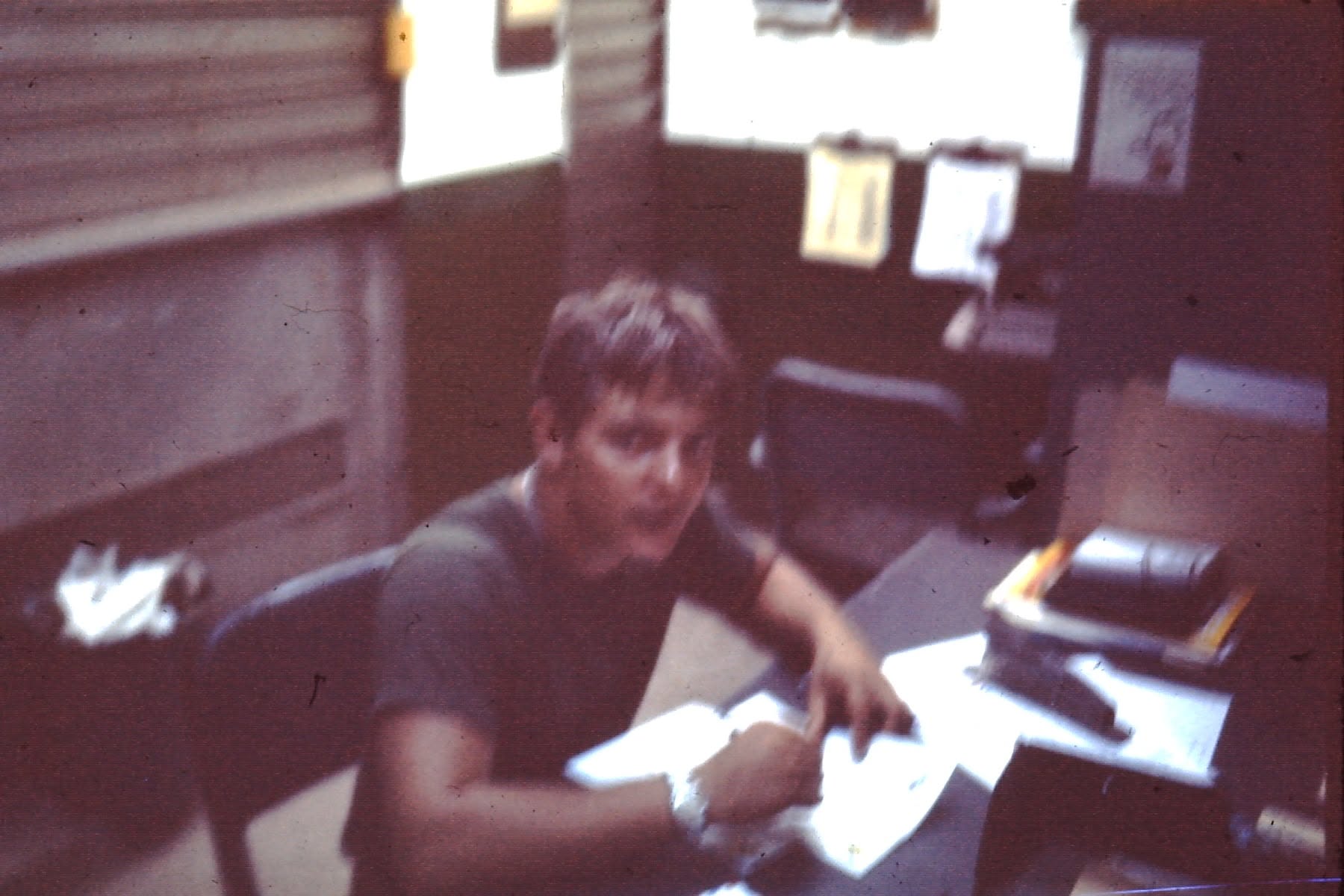 Frank Henson, Bien Hoa, April 1972