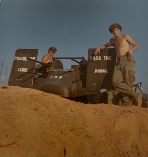 Thomas Wood on an M42 Duster, 40mm autocannon