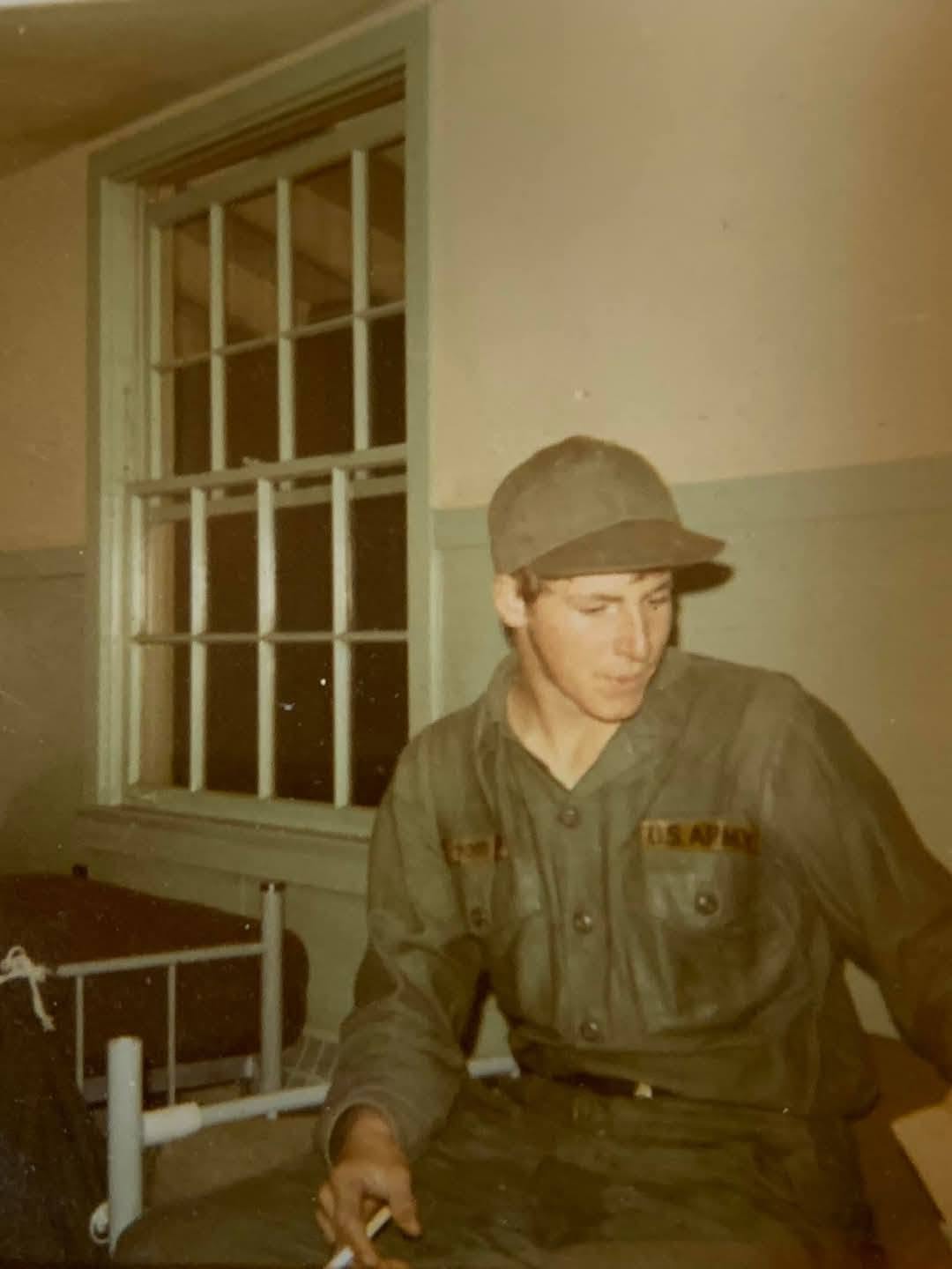 Thomas Wood in the barracks