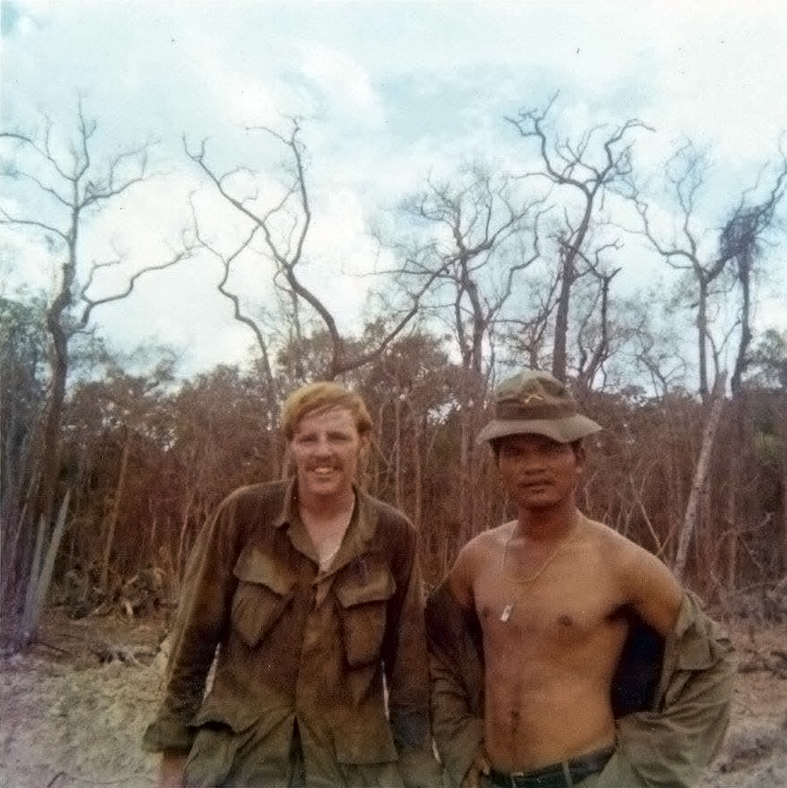 Marvin Miller with Kit Carson Scout — 1971